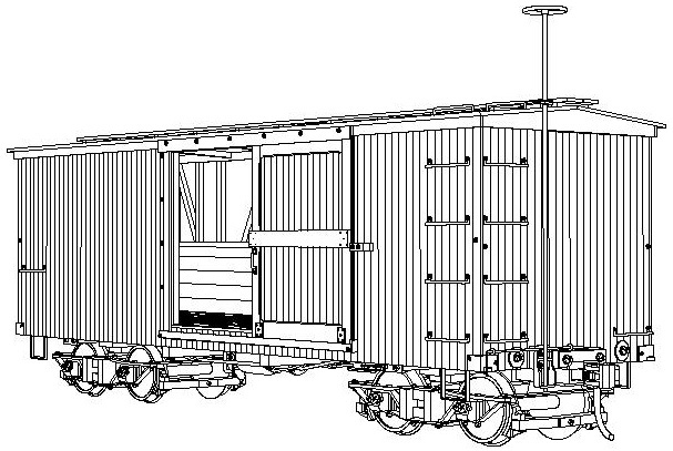 607x407 Cb Ft Box - Boxcar Drawing