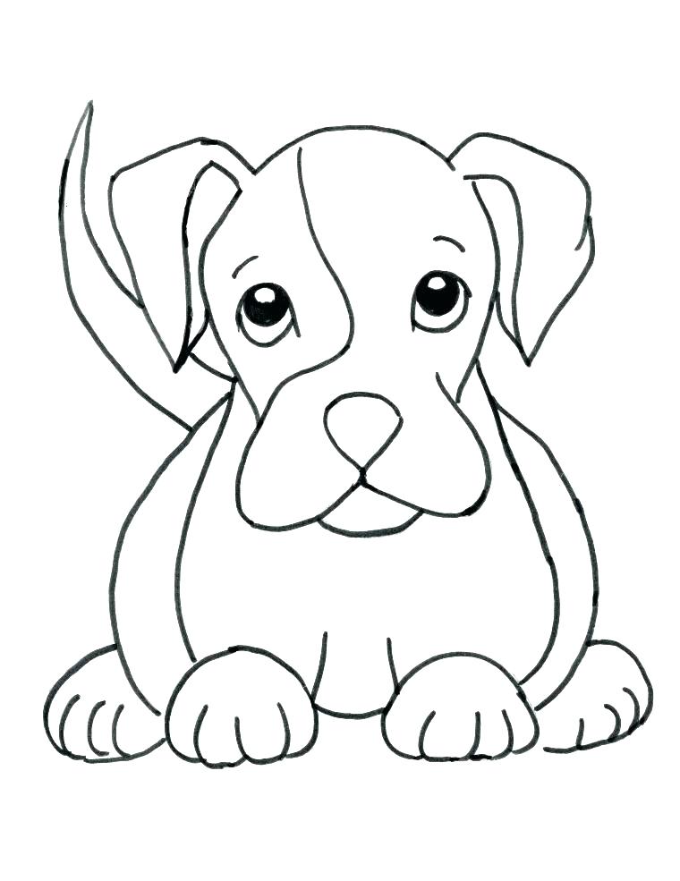 760x985 Coloring Boxer Puppy Coloring Pages - Boxer Puppy Drawing
