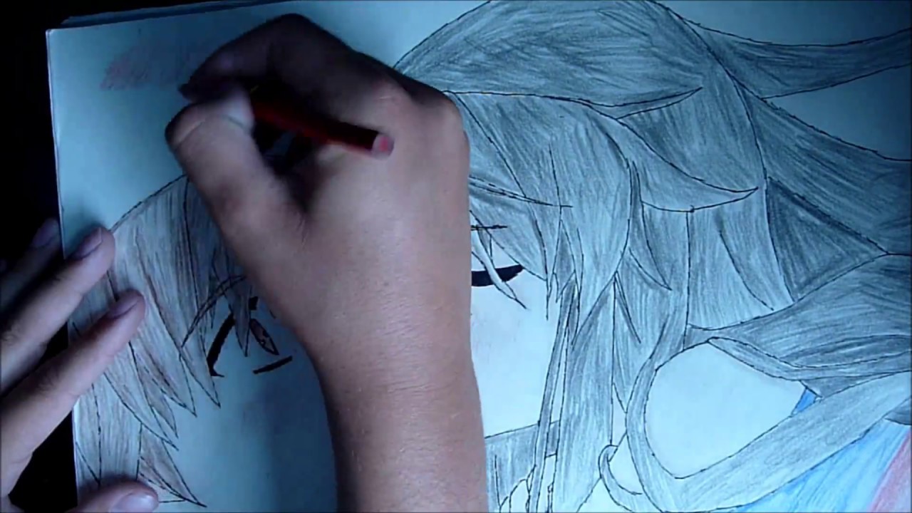 1280x720 Anime Speed Drawing - Boy And Girl Anime Drawing