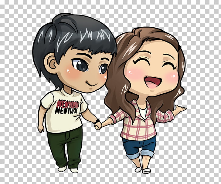 728x607 Cartoon Drawing Love Animation, Anime Love Couple File, Boy - Boy And Girl Cartoon Drawing