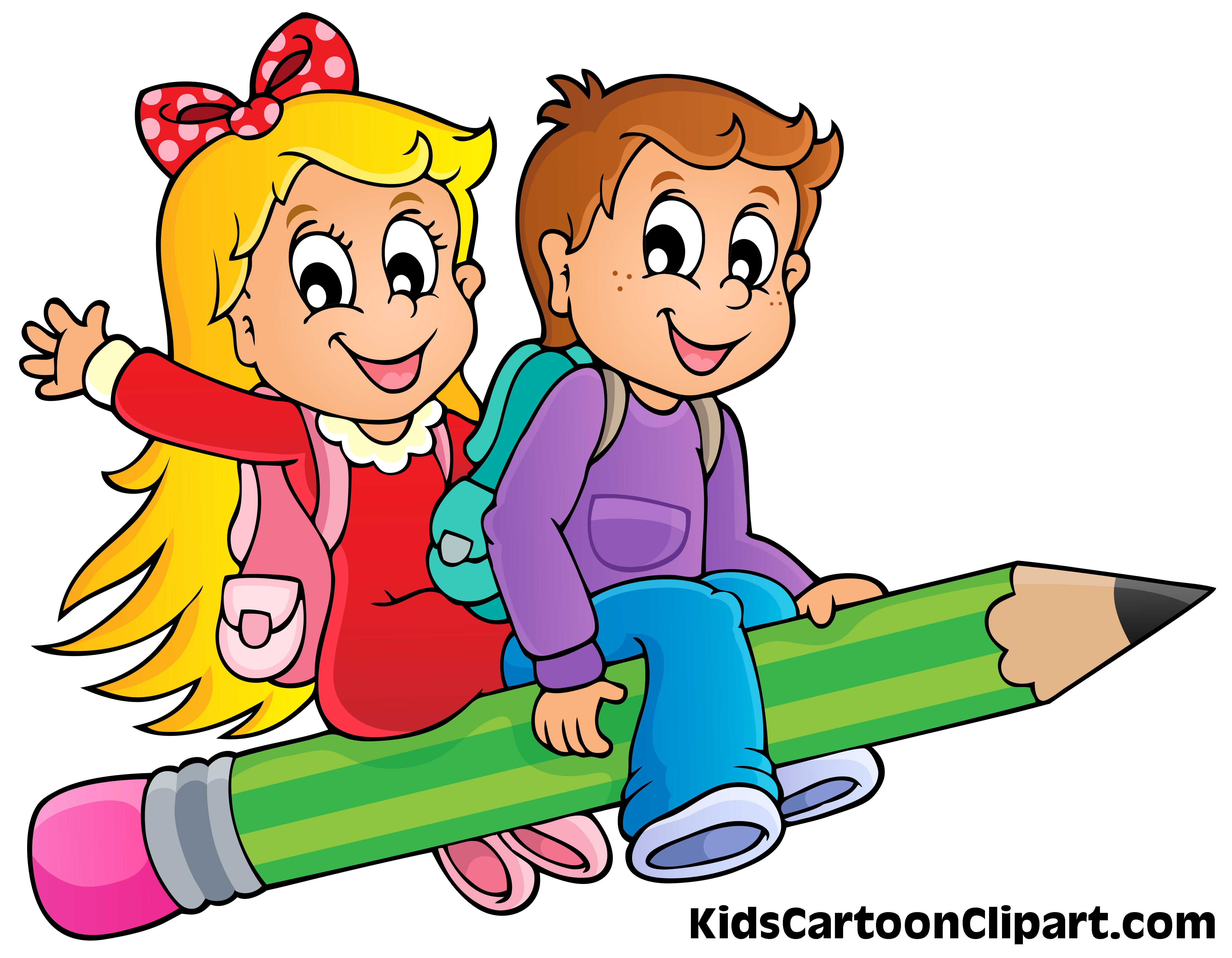 Boy And Girl Cartoon Drawing at PaintingValley.com | Explore collection ...