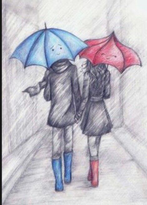 471x658 Cute Boy And Girl Drawing - Boy And Girl Drawing