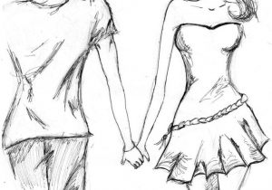 Images Of Boy And Girl Holding Hands Anime Sketch
