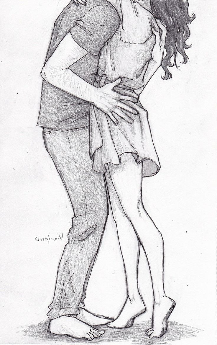 Sketches Girl And Boy Love Drawing Chelss Chapman