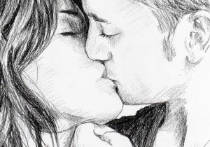 Boy And Girl Kissing Drawing At Paintingvalley Com Explore Collection Of Boy And Girl Kissing Drawing