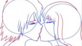 320x180 Anime Boy And Girl Kissing Easy Drawing Steps - Boy And Girl Kissing Drawing