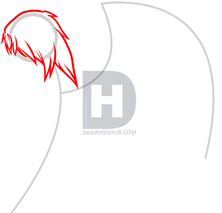 750x720 How To Draw An Angel Boy, Angel Man, Step - Boy Angel Drawing