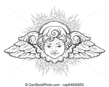 450x357 Huge Collection Of 'baby Boy Angel Drawing' Download More Than - Boy Angel Drawing