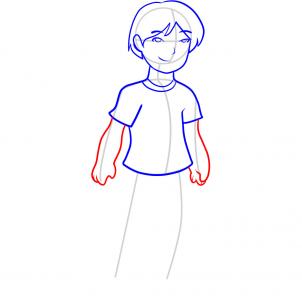 302x302 How To Draw How To Draw A Boy For Kids - Boy Drawing A Picture