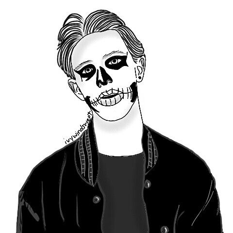 480x480 Hipster Boy Drawing, Pencil, Sketch, Colorful, Realistic Art - Boy Drawing Picture