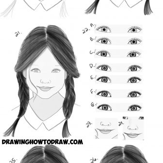 336x336 How To Draw A Person Face Male Boy Easy Step - Boy Drawing Picture