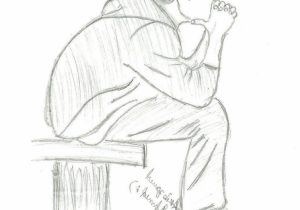 300x210 Love Image Boy And Girl Sketch Boy And Girl Love Sketch Images - Boy Drawing Picture