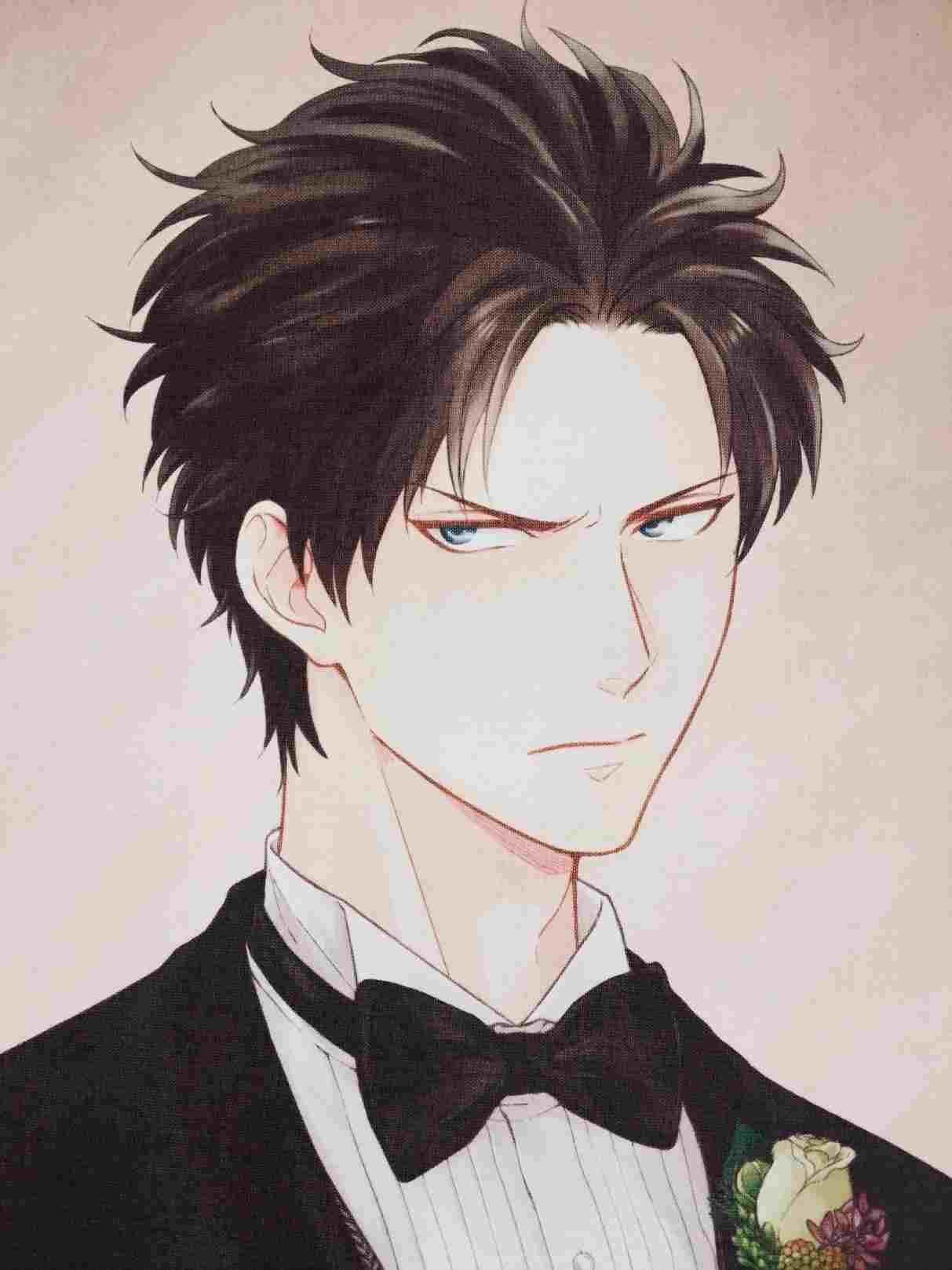 1213x1618 Simple Cute Anime Hairstyle - Boy Drawing Picture