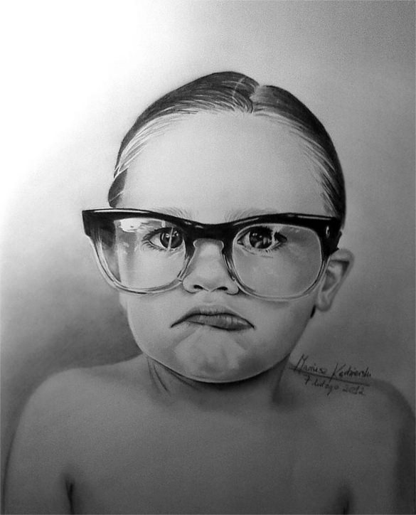 585x724 Hyper Realistic Drawings Ideas Free Premium Templates - Boy Drawing Realistic