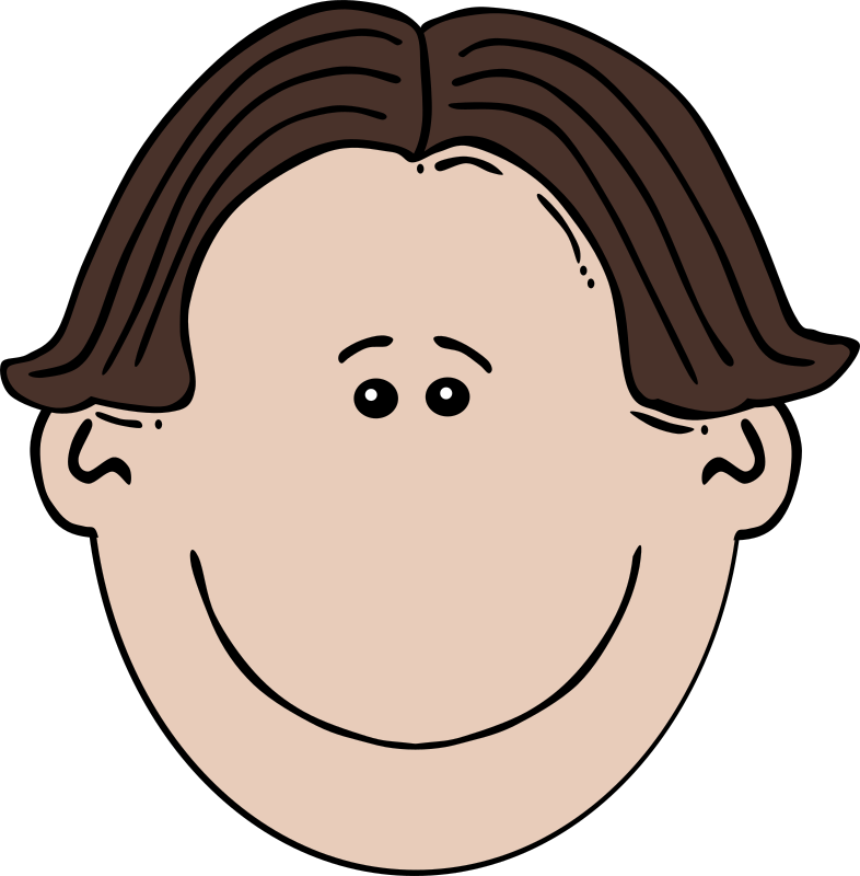 786x800 Clipart - Boy Face Drawing Cartoon