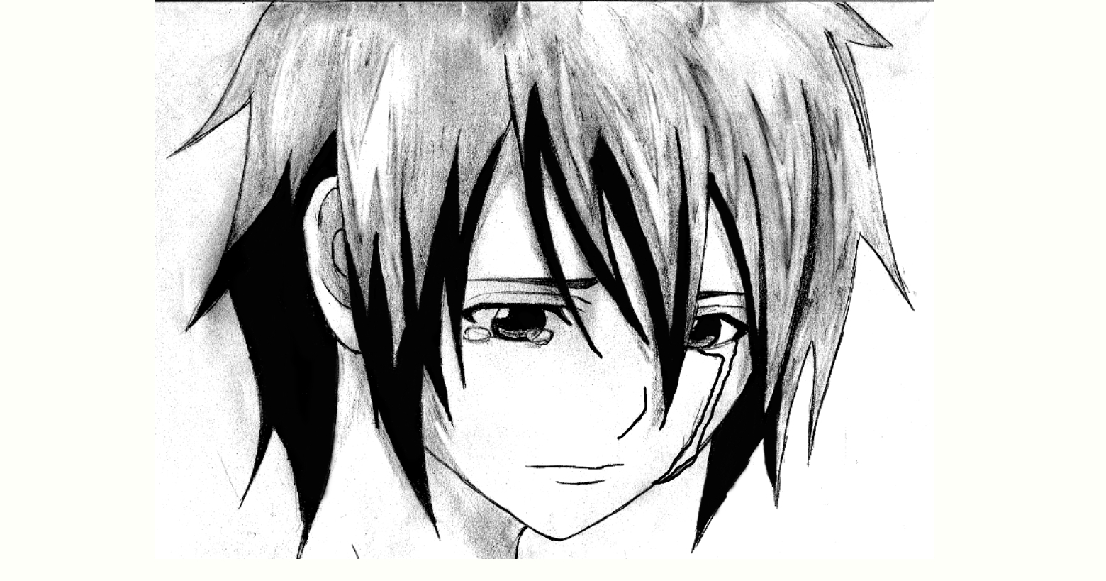 1560x819 Gallery Cartoon Sad Boy Face Drawing - Boy Face Drawing Cartoon