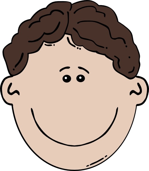 522x597 Boy Face Cartoon Clip Art Free Vector In Open Office Drawing - Boy Face Drawing Cartoon