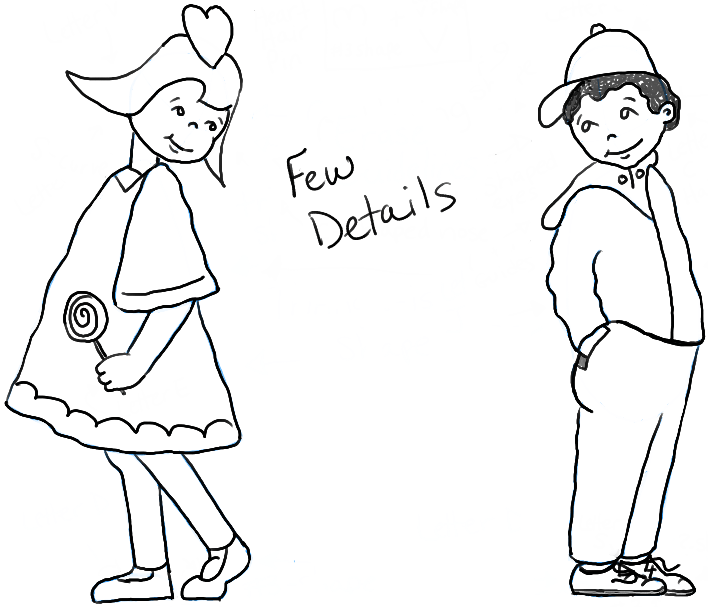 708x607 How To Draw Boy And Girl In Puppy Love For Valentines Day - Boy Girl Drawing