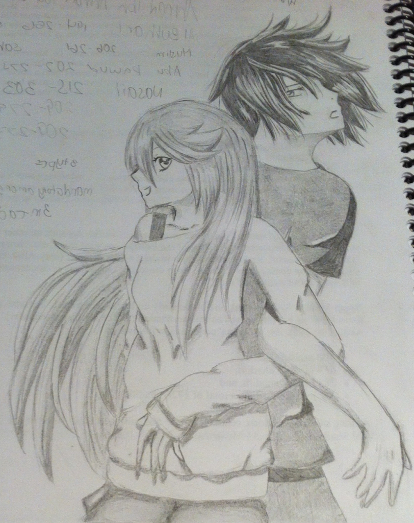 Pecintaanime11 Anime Girl And Boy Easy Sketch