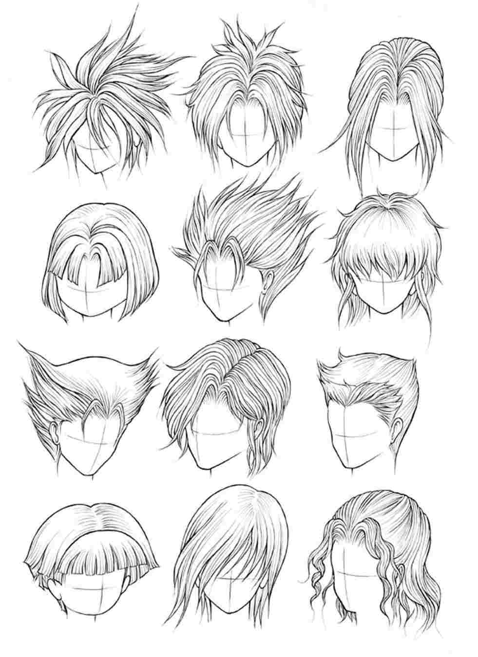 Featured image of post Fluffy Anime Boy Hair Drawing Shoujo characters might be the first anime figures i learned to draw but once i got the hang of it i when we did the anime girl the hair started as collection of lines