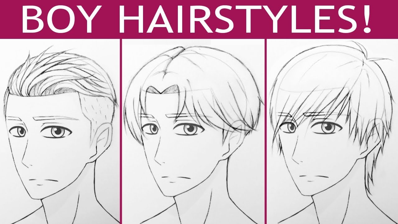 Hair Style Boy Drawing