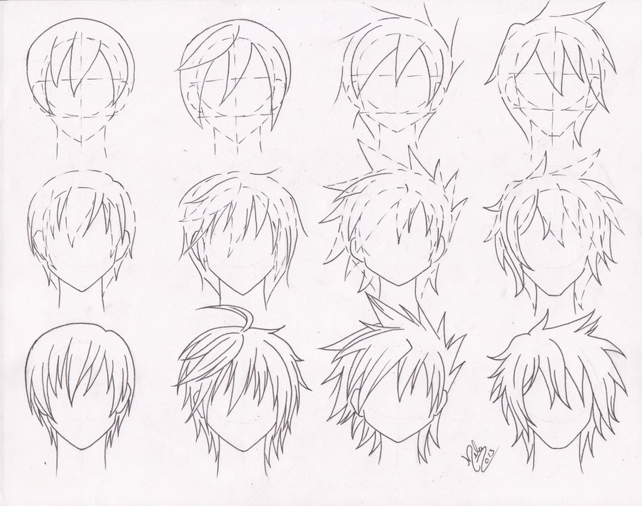 Featured image of post How To Draw Anime Boy Hair Long Anime is a style of japanese animation that is now popular all over the world