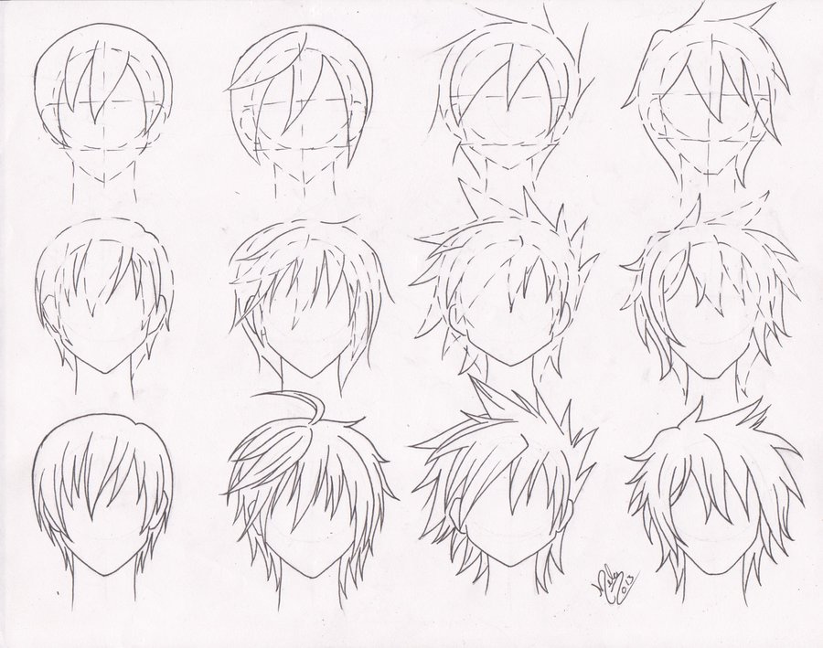 Boy Hairstyles Drawing At Paintingvalley Com Explore Collection