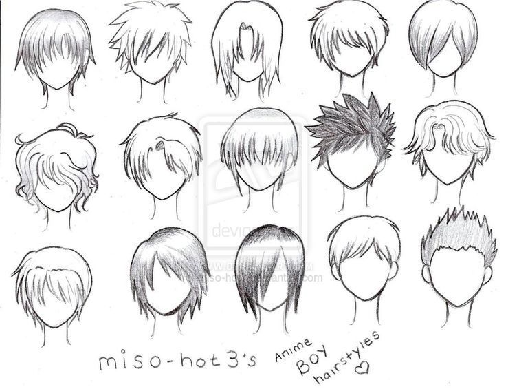 Boy Hairstyles Drawing At Paintingvalley Com Explore Collection