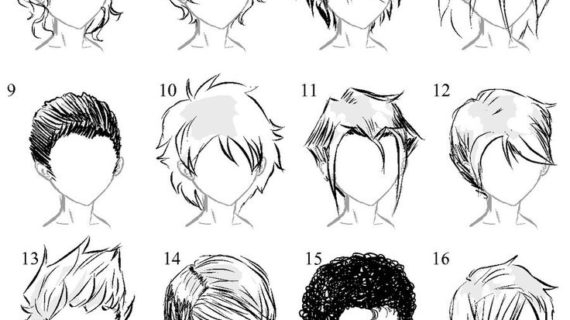 Boy Hairstyles Drawing at PaintingValley.com | Explore collection of ...