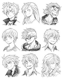 Anime Hairstyles Boy