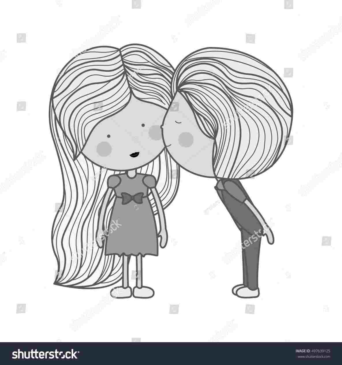 1185x1264 Lempik On Rhsketchus Love Couple S Pics Quotes Images - Boy Kissing Girl Drawing