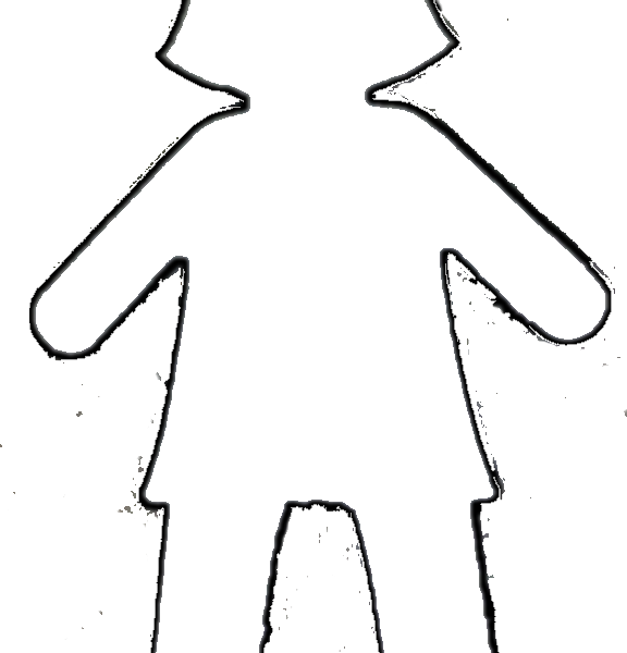 Boy Outline Drawing at PaintingValley.com | Explore collection of Boy ...