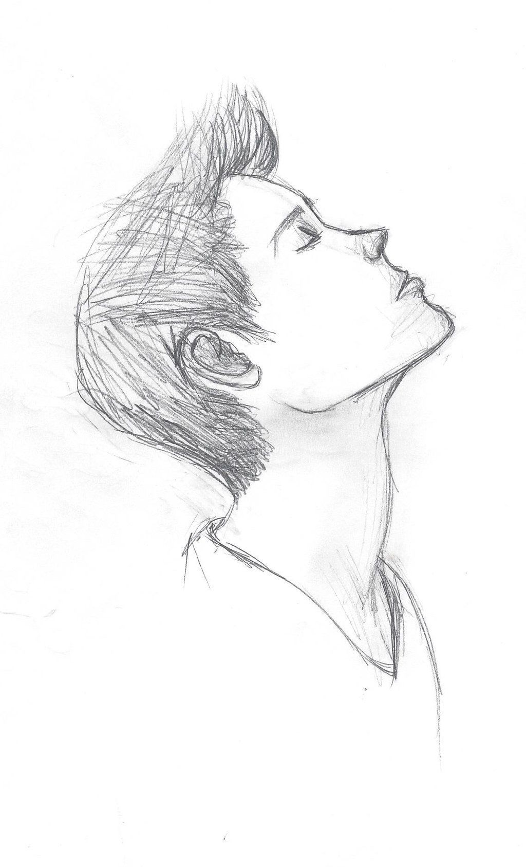 1024x1687 Easy Pencil Drawing Of A Sad Boy Tumblr Draw - Boy Pencil Drawing