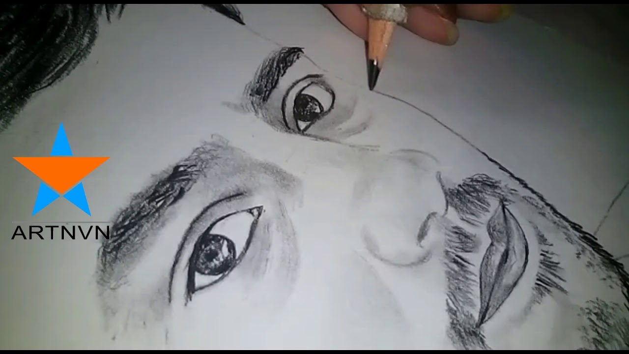 1280x720 Boy Pencil Sketch Drawing Portrait Art - Boy Pencil Drawing