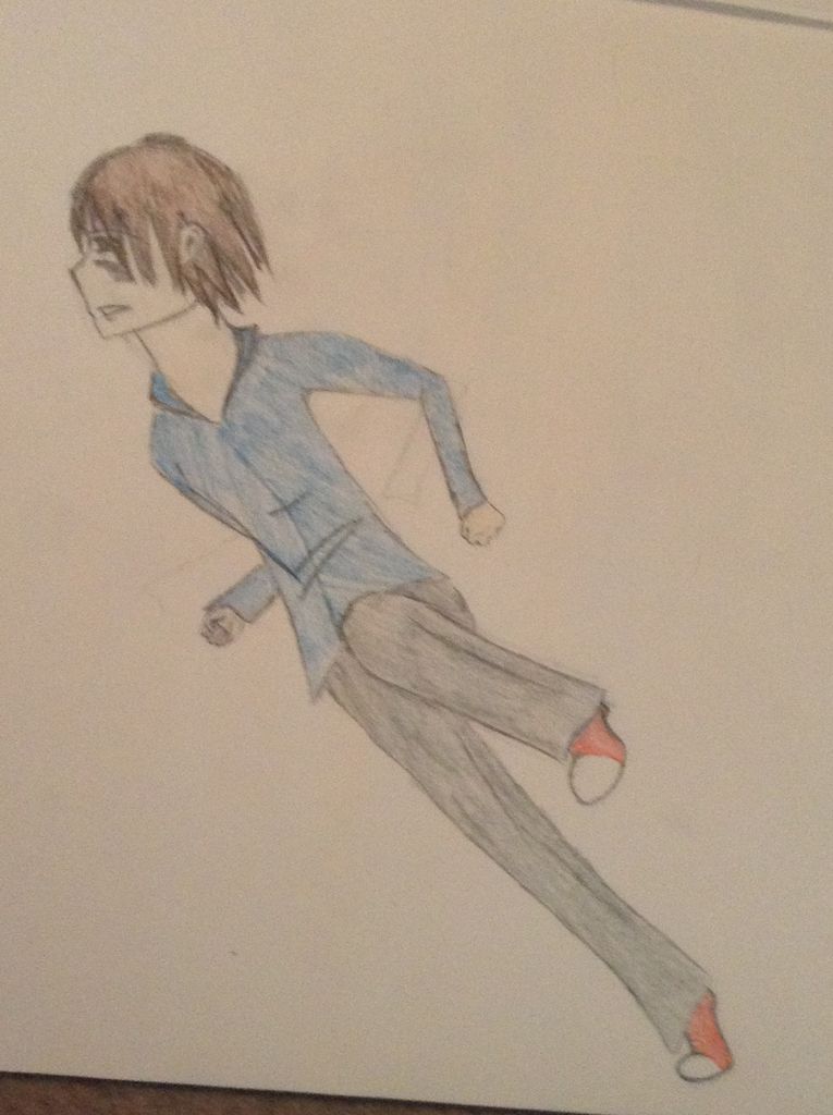 765x1024 How To Draw A Boy Running Steps - Boy Running Drawing