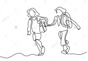 300x210 kids running drawing boy running drawing at getdrawings free - Boy Running Drawing