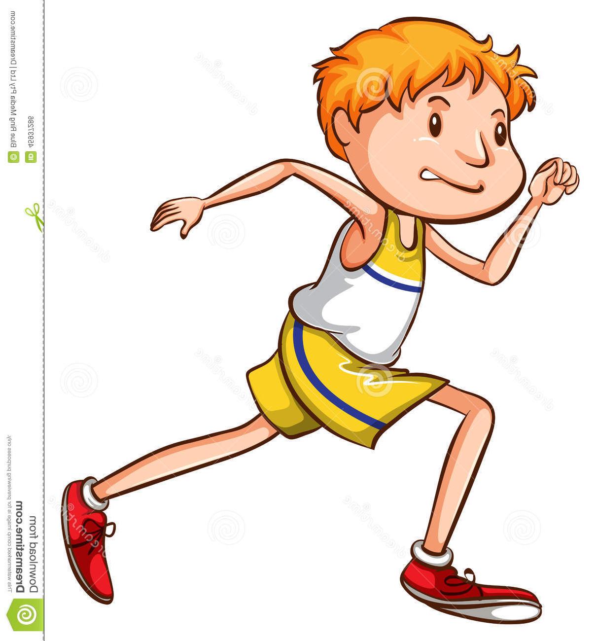 Boy Running Drawing at PaintingValley.com | Explore collection of Boy ...