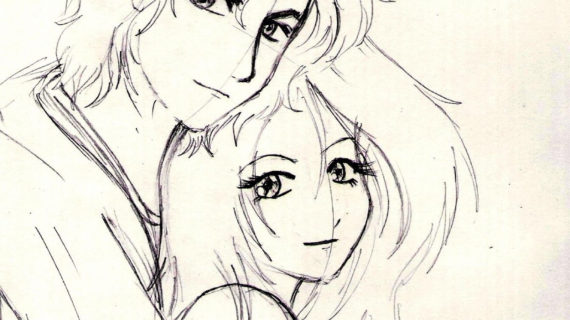 570x320 love drawing for girlfriend - Boyfriend And Girlfriend Drawings