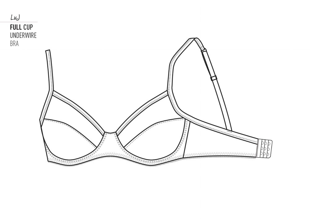 Bra Drawing at PaintingValley.com | Explore collection of Bra Drawing