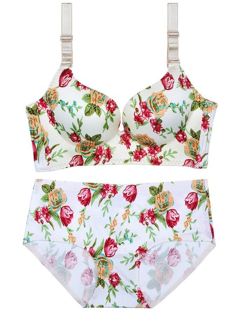 505x640 ylishi fashion rose flower drawing of a slice wireless bra suits - Bra Drawing