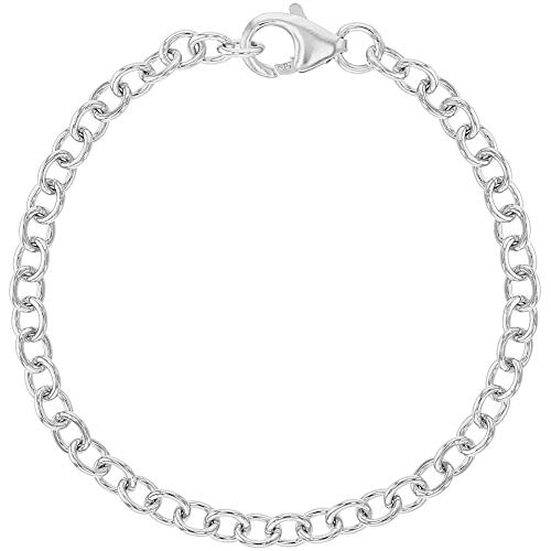 500x500 sterling silver charm bracelet for girls kids - Bracelet Drawing