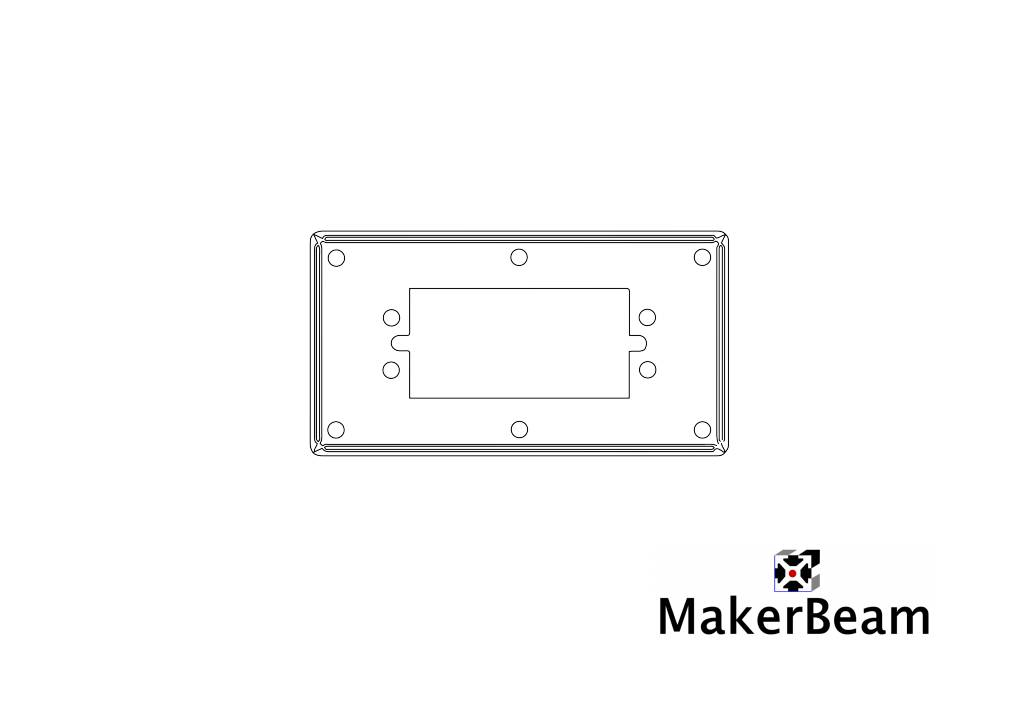1024x723 servo bracket - Bracket Drawing