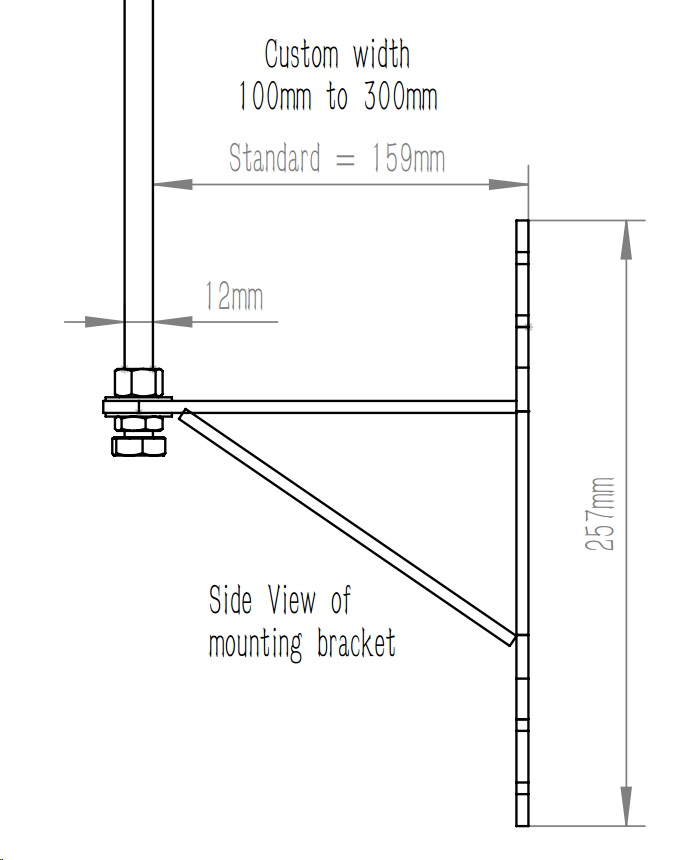 674x860 bracket drawing old school metalcraft - Bracket Drawing