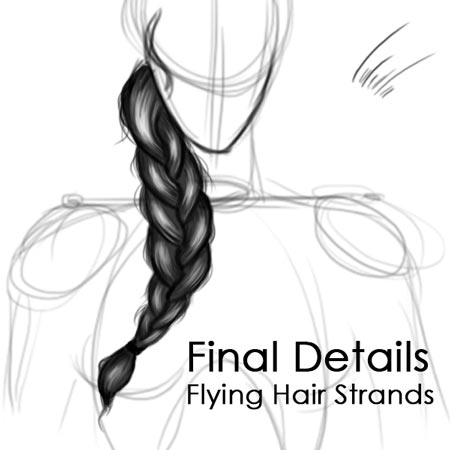 450x450 how to draw braids - Braid Drawing