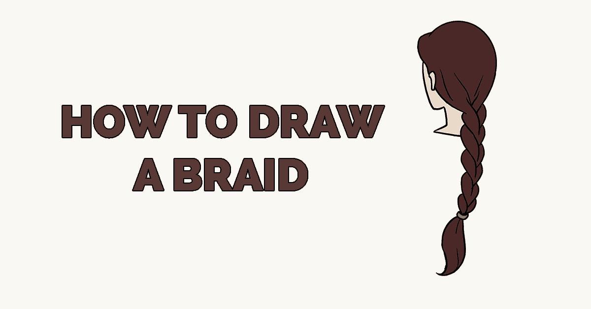 1200x628 How To Draw A Braid Really Easy Drawing Tutorial - Braid Drawing