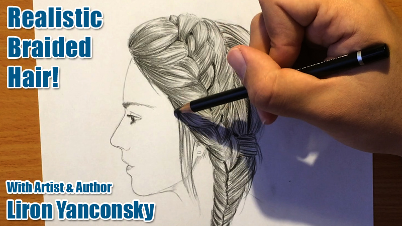 800x450 How To Draw Braided Hair Archives - Braided Hair Drawing