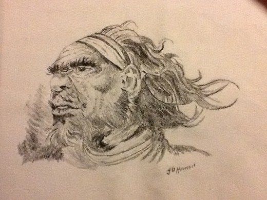 520x390 Learning To Draw - Brain Drawing Art