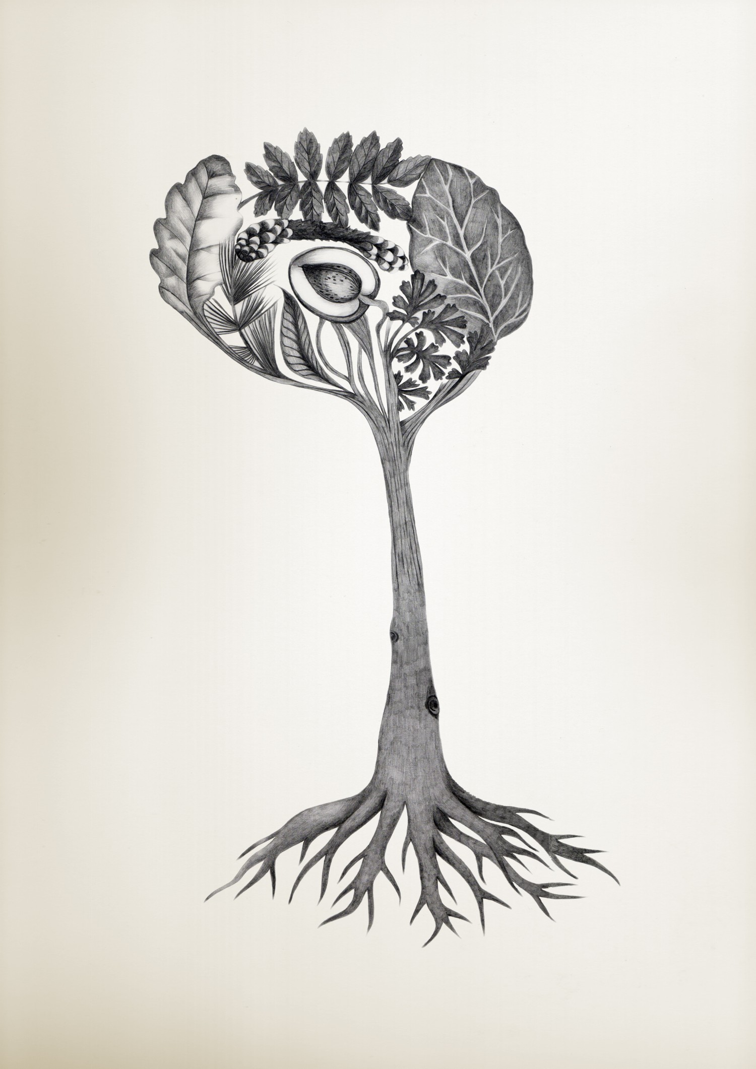 1500x2122 The Brain Tree The Neuro Bureau - Brain Drawing Art