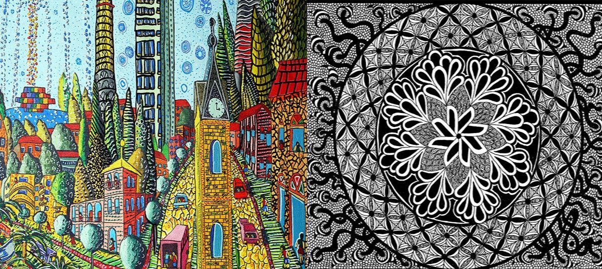 1200x538 Yoga For The Brain The Popularity Of A Drawing Method Is Causing - Brain Drawing Art