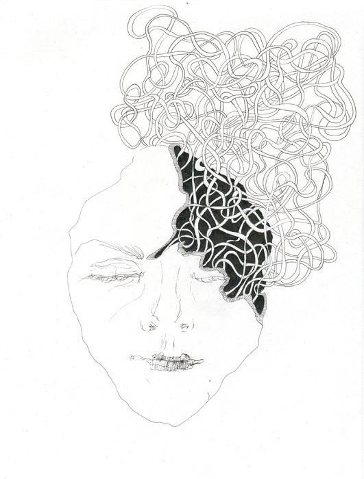 531x700 brain popping kuvituksia - Brain Drawing Tumblr